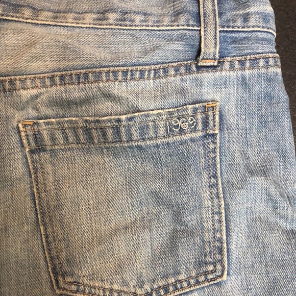 Gap 1969 Denim Cut Off Shorts Size 6 - Picture 8 of 9